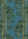 Wandbild Bambusa von House of Hackney - Azure