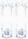 Sandberg Papier peint panoramique Marieberg - Blue