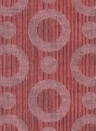 Kreis-Tapete Umbrella Squid von Moooi - Rose