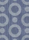 Kreis-Tapete Umbrella Squid von Moooi - Indigo