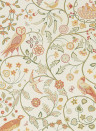 Eulen Tapete Newill von Morris & Co. - Ivory/ Sage
