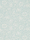 Morris & Co Wallpaper Mallow Chalk/ Duck Egg