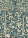 Morris & Co Carta da parati panoramica Melsetter - Indigo Rose