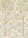 Morris & Co Carta da parati panoramica Melsetter - Ivory/ Sage