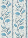Nina Campbell Wallpaper Pomegranate Trail Indigo Blue