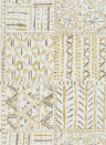 Nina Campbell Wallpaper Cloisters Ochre/ Tobacco