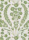 Nina Campbell Wallpaper Chelwood Green/ Ivory