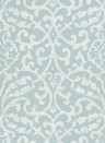 Nina Campbell Wallpaper Brideshead Aqua
