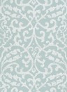 Nina Campbell Wallpaper Brideshead Aqua