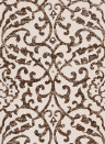 Nina Campbell Wallpaper Brideshead Charcoal/ Ivory