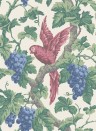 Cole & Son Papier peint Woodvale Orchard - Rose, Hyacinth & Forest on Parchment
