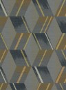Zoffany Wallpaper Rhombi Anthracite