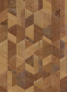 Geometrische Holztapete Formation von Arte - 38203