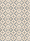 Sandberg Papier peint Edvin - Indigo Blue