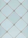 Osborne & Little Wallpaper Palm House Trellis Sky