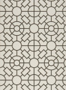 Tapete Knot Garden v. Osborne & Little - Linen/ Charcoal