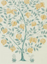 Sanderson Wallpaper Anaar Tree English Grey/ Woad