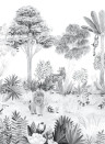 Sian Zeng Mural Jungle Grey