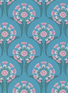 Little Greene Wallpaper Hencroft Azure