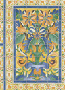 Cole & Son Wallpaper Triana Marigold on Canary Yellow