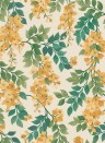 Cole & Son Wallpaper Bougainvillea Marigold on Parchment