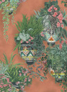 Cole & Son Wallpaper Talavera Terracotta