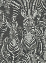Harlequin Tapete Nirmala - Jet/ Chalk