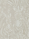 Harlequin Wallpaper Nirmala Platinum/ Chalk