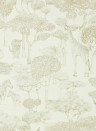 Harlequin Wallpaper Shamwari Chalk/ Gold