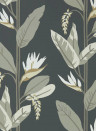Harlequin Wallpaper Llenya Jet/ Stone/ Gold