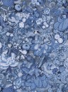 Tapete Rendezvous Tokyo Blue von Moooi - Ming Blue