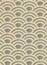 Moooi for Arte Papier peint Lucky O's - MO3042 - Birch & Silver