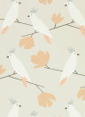 Scion Wallpaper Love Birds Blush