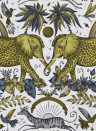 Clarke & Clarke Wallpaper Zambezi - Gold