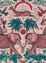Clarke & Clarke Wallpaper Zambezi - Pink