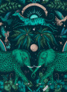 Clarke & Clarke Wallpaper Zambezi - Teal