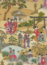 Manuel Canovas Wallpaper Geishas Epice
