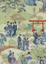 Manuel Canovas Wallpaper Geishas Indigo