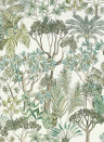 Manuel Canovas Wallpaper Morny Vert de Gris