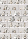 Osborne & Little Wallpaper Raku Ivory/ Stone
