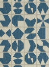 Osborne & Little Wallpaper Kutani Vinyl Ivory/ Charcoa