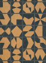 Osborne & Little Wallpaper Kutani Vinyl Silver/ Stone