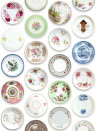 studio ditte Wallpaper Porcelain Colorful Porcelain Colorful