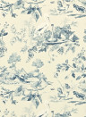 Sanderson Carta da parati Aesops Fables - Blue