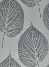 Harlequin Wallpaper Leaf - Slate/ Silver