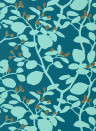 Harlequin Wallpaper Ardisia - Amazonia/ Teal/ Gold