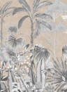 Harlequin Mural Floreana - Gilt/ Black Earth/ Tranquility