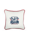 Mindthegap Siren Cushion - Blue/ Red/ White/ Rope - 50x50cm