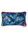 Mindthegap Paradeisos Cushion - Indigo/ White - 50x30cm