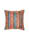 Mindthegap Samothraki Cushion - Blue/ Orange/ White/ Yellow - 50x50cm